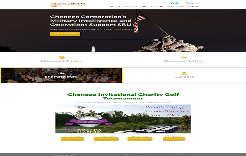 Chenega Corporation screenshot 1